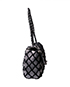 Canebiers Net Jumbo Flapbag, side view